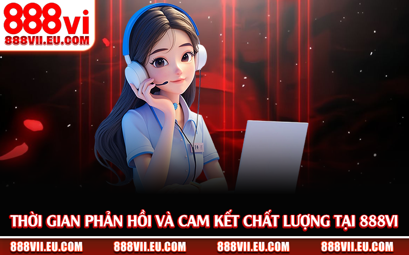 Thời gian phản hồi và cam kết chất lượng tại 888Vi